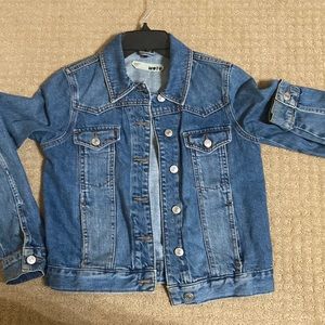 Top shop Moto denim jacket. Great condition. Adjustable waist snap